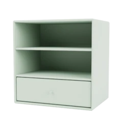 Montana Mini 1005 Bookcase W. Drawer Mist