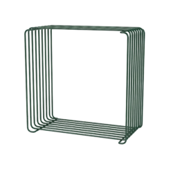 Montana Panton Wire Single Bookcase Pine 14.8" X 18.8".