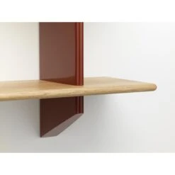 Vitra Rayonnage Mural Bookcase Japanese Red/ Oak -ferm LIVING || MONTANA Shop 5822683 rayonnage mural detail master p
