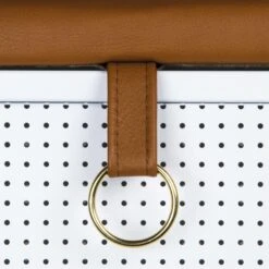 Maze Frank Storage Bench White/ Brown 12 Maze Frank Storage Bench White/ Brown -ferm LIVING || MONTANA Shop 6000 frank white cognac close up 300dpi p