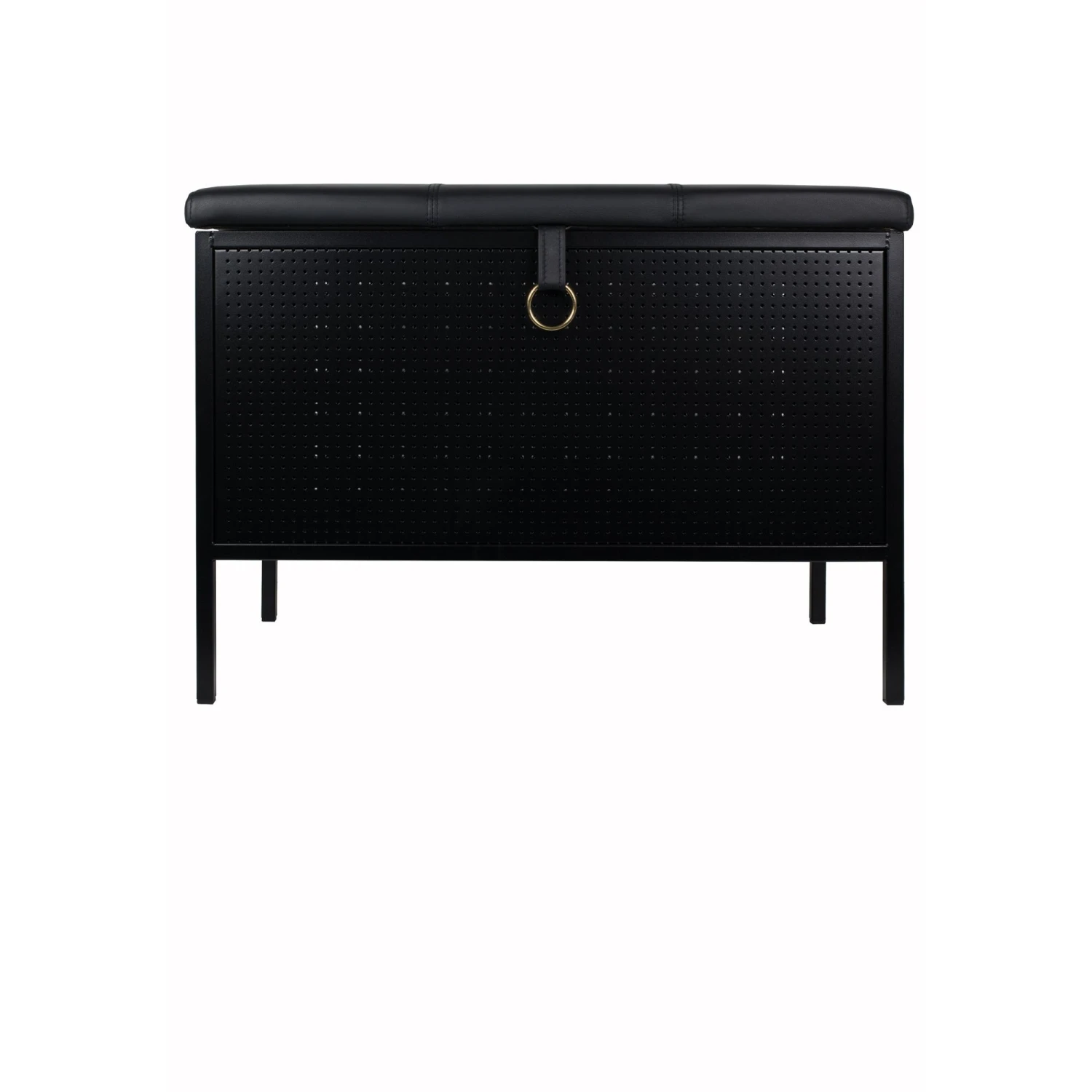 Maze Frank Storage Bench Black/ Black 3 Maze Frank Storage Bench Black/ Black