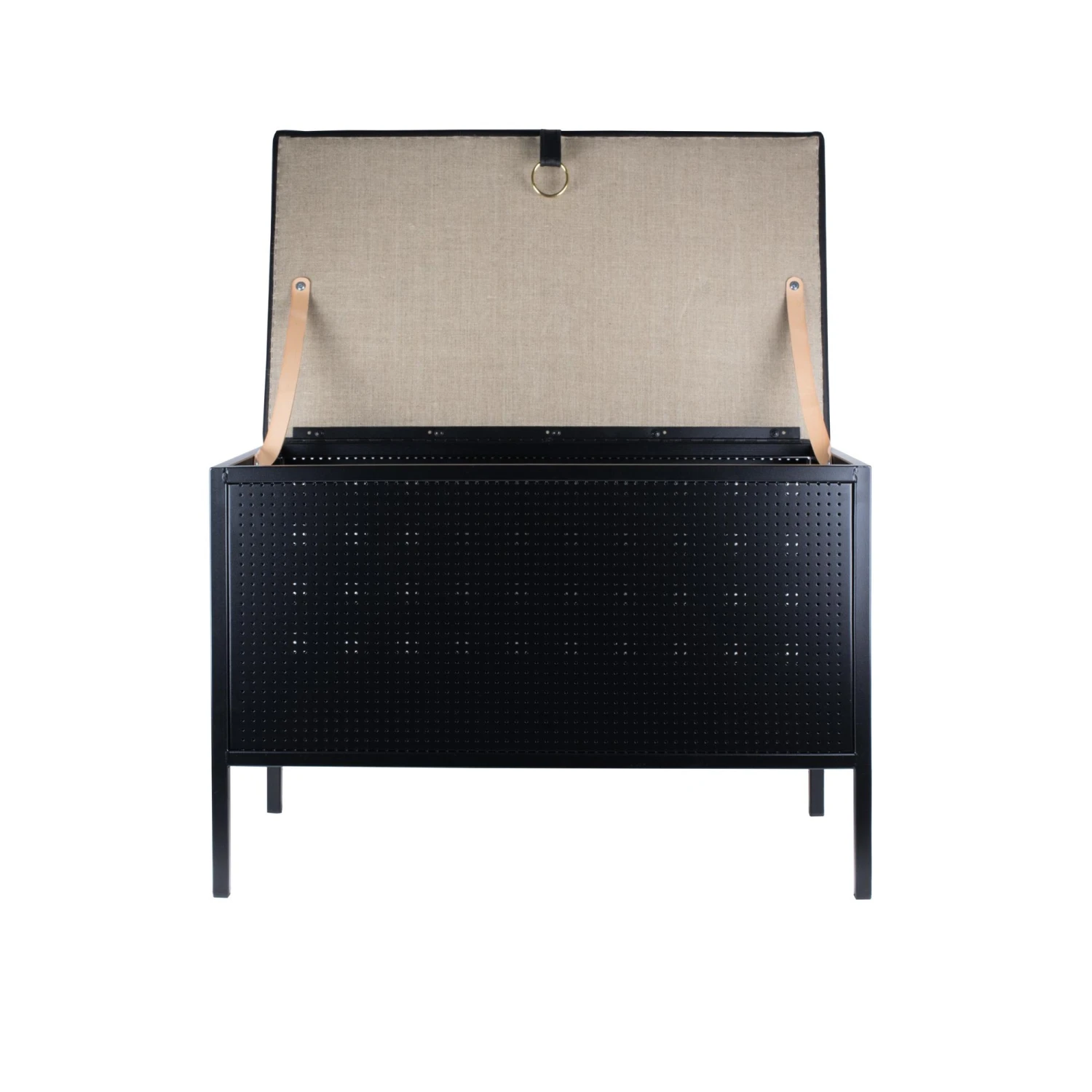 Maze Frank Storage Bench Black/ Black 4 Maze Frank Storage Bench Black/ Black - Image 2