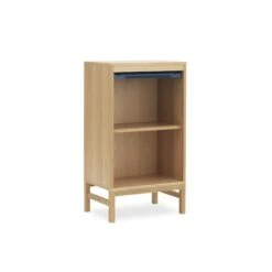Normann Copenhagen Jalousi Cabinet Low Dark Blue -ferm LIVING || MONTANA Shop 600531 jalousi cabinet low darkblue 2 p