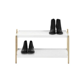 Normann Copenhagen Shoes Shoe Rack White -ferm LIVING || MONTANA Shop 601060 sko shoe rack white 10 p