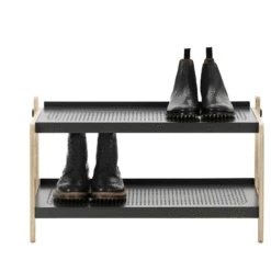 Normann Copenhagen Shoes Shoe Shelf Gray -ferm LIVING || MONTANA Shop 601065 sko shoe rack grey 10 p