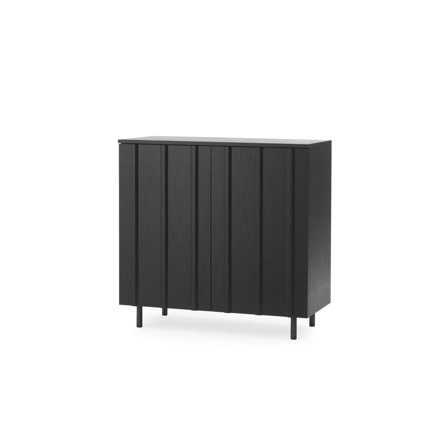 Normann Copenhagen Rib Cabinet Soft Black 4 Normann Copenhagen Rib Cabinet Soft Black - Image 2