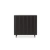 Normann Copenhagen Rib Cabinet Soft Black -ferm LIVING || MONTANA Shop 607751 rib cabinet black oak 02 p