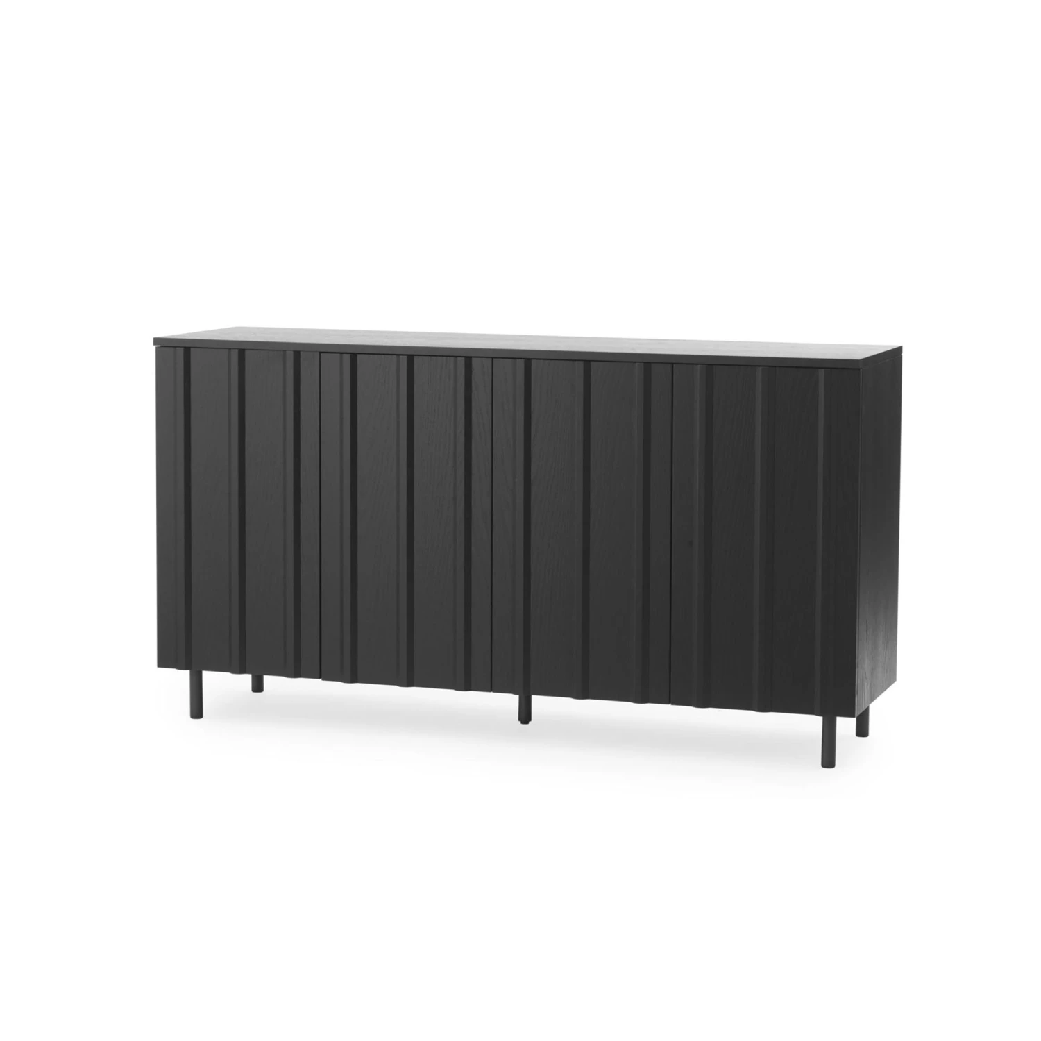 Normann Copenhagen Rib Sideboard Soft Black 4 Normann Copenhagen Rib Sideboard Soft Black - Image 2