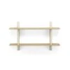 Vitra Rayonnage Mural Shelving Prouvé Blanc Colombe/Oak -ferm LIVING || MONTANA Shop 6158038 rayonnage mural fs master p