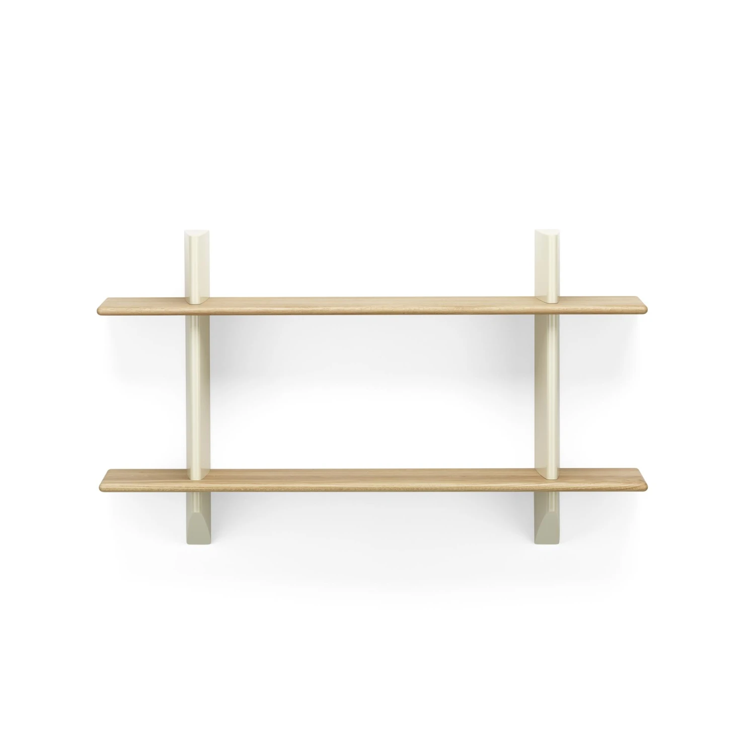 Vitra Rayonnage Mural Shelving Prouvé Blanc Colombe/Oak 3 Vitra Rayonnage Mural Shelving Prouvé Blanc Colombe/Oak