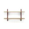 Vitra Rayonnage Mural Bookcase Japanese Red/ Oak 2 Vitra Rayonnage Mural Bookcase Japanese Red/ Oak -ferm LIVING || MONTANA Shop 6158042 rayonnage mural fs master p