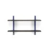 Vitra Rayonnage Mural Bookcase Prouvé Bleu Marcoule/Dark Oak -ferm LIVING || MONTANA Shop 6158066 rayonnage mural fs master p