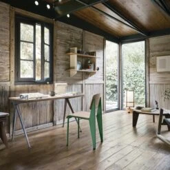 Vitra Rayonnage Mural Bookcase Prouvé Bleu Marcoule/Oak -ferm LIVING || MONTANA Shop 6224565 maison demountable home office standard compas direction master p