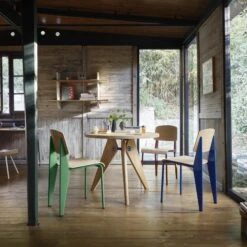 Vitra Rayonnage Mural Bookcase Japanese Red/ Oak -ferm LIVING || MONTANA Shop 6224593 demountable house dining gu ridon standard bl vert bleu marcoule tabouret 307 horizontal master p 1