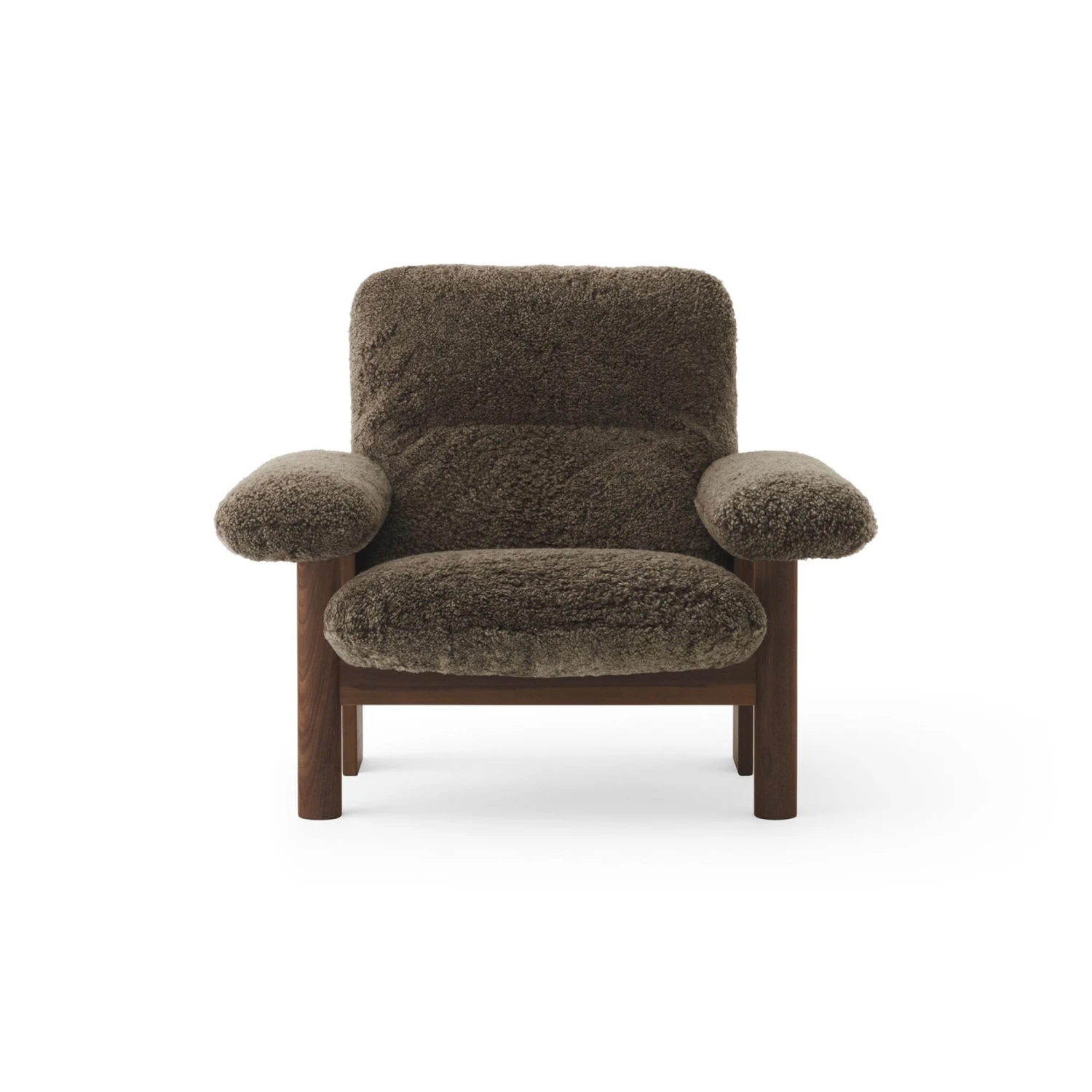 Audo Brasilia Armchair Dark Oak/Sheepskin Root 4 Audo Brasilia Armchair Dark Oak/Sheepskin Root - Image 2
