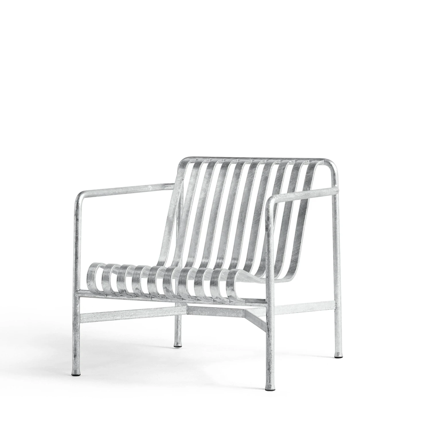 HAY Palissade Armchair Low Hot Galvanized Steel 3 HAY Palissade Armchair Low Hot Galvanized Steel