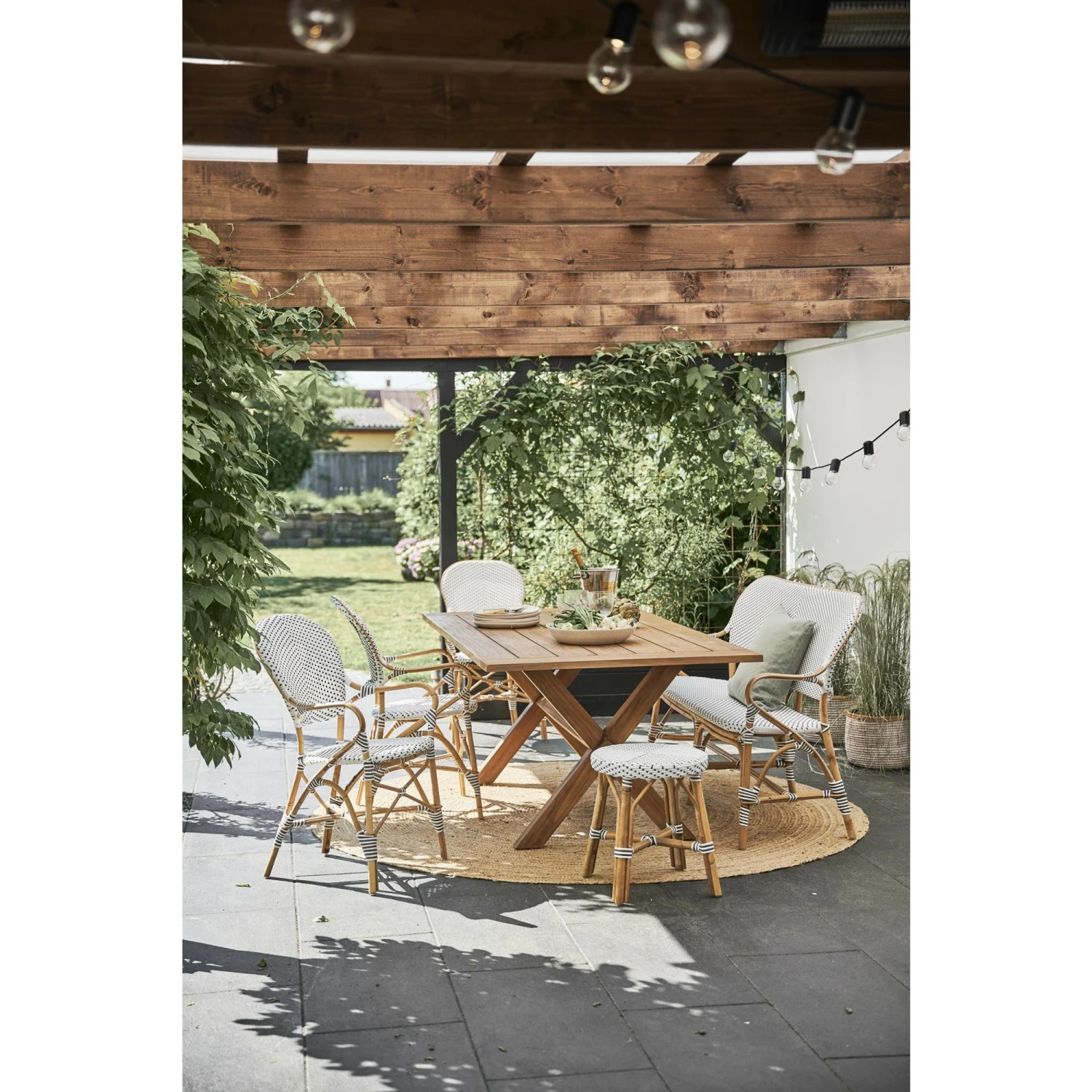 Sika-Design Isabell Bench White 4 Sika-Design Isabell Bench White - Image 2