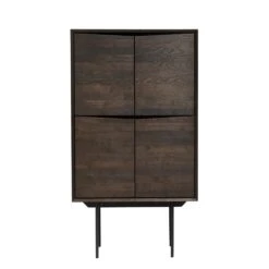 Muubs Wing Cabinet High Smoked