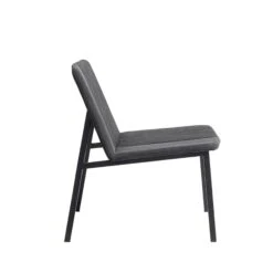 Muubs Chamfer Lounge Chair Anthracite Anthracite/ Black 11 Muubs Chamfer Lounge Chair Anthracite Anthracite/ Black -ferm LIVING || MONTANA Shop 9450000102 3 p