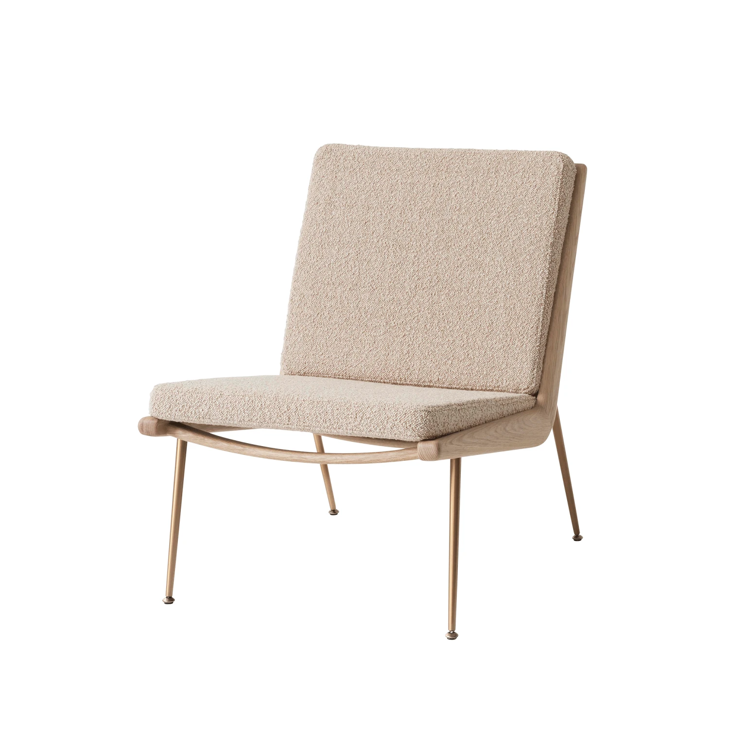 &Tradition Boomerang HM1 Armchair White Oiled Oak/Karakorum 003 3 &Tradition Boomerang HM1 Armchair White Oiled Oak/Karakorum 003