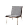 &Tradition Boomerang HM1 Armchair Walnut/ Hallingdal 130 -ferm LIVING || MONTANA Shop Boomerang HM1 Walnut Hallingdal 130 p