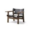 Fredericia Furniture The Spanish Chair Smoked Oiled Oak/Black Saddle Leather -ferm LIVING || MONTANA Shop DenSpanskeStolRoegetEgOgSortLaederpack p
