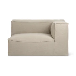 Ferm Living Catena Sofa Armrest R L401 Rich Linen Natural