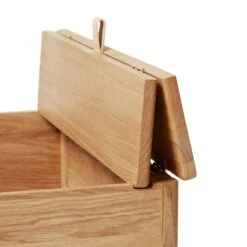 Form & Refine A Line Bench 68 Oak -ferm LIVING || MONTANA Shop FandR A Line Storage bench 68 oak detail nb p