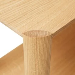 Form & Refine Leaf Bookcase 1x2 Oak -ferm LIVING || MONTANA Shop FandR Leaf shelf oak detail 2 p