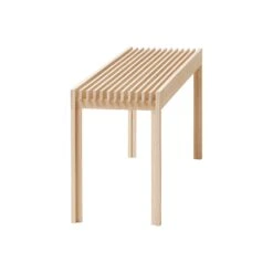 Form & Refine Lightweight Bench White Oak -ferm LIVING || MONTANA Shop FandR Lightweight bench whiteoak Side p