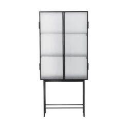 Ferm Living Haze Showcase Wired Glass Black