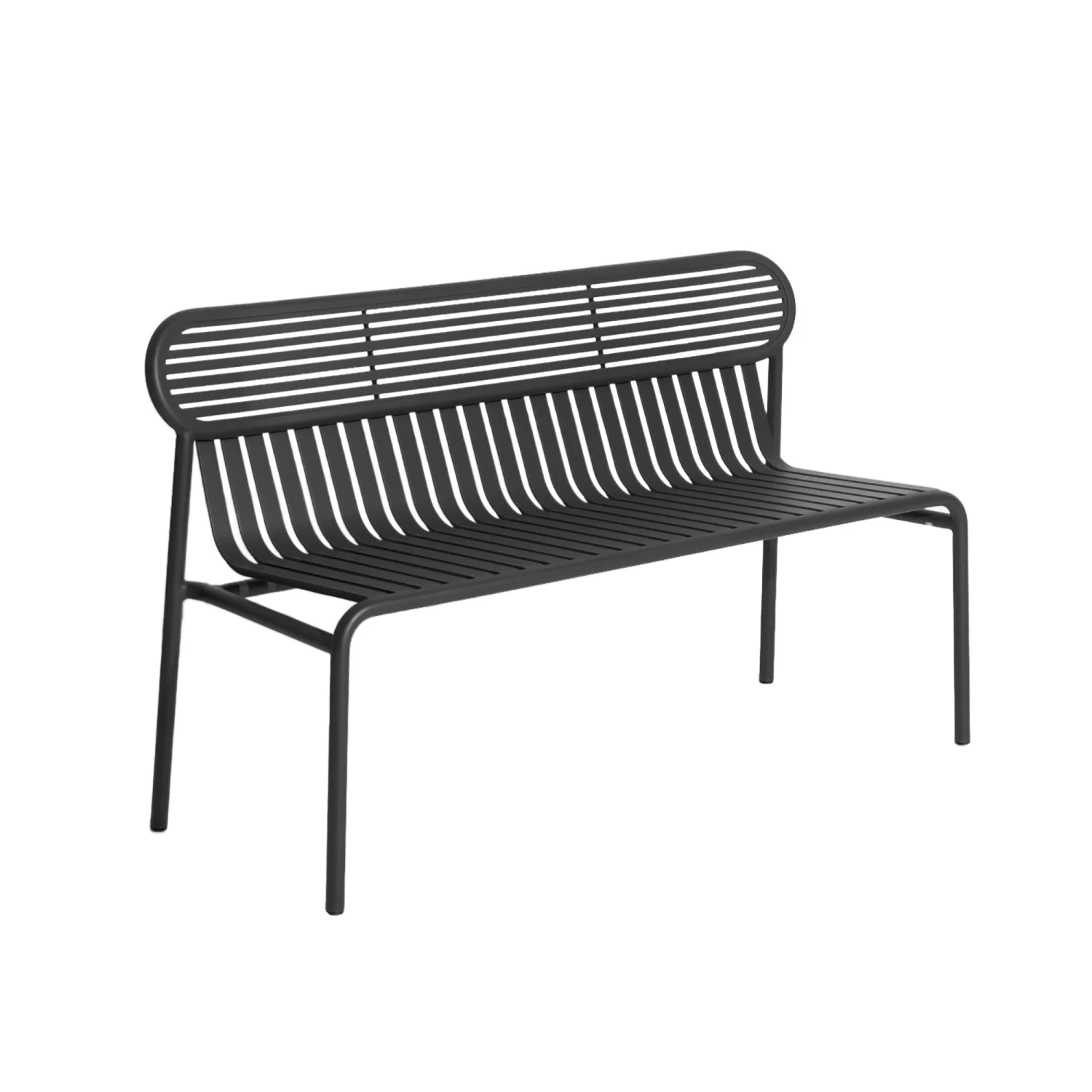 Petite Friture WEEK-END Bench Black 3 Petite Friture WEEK-END Bench Black