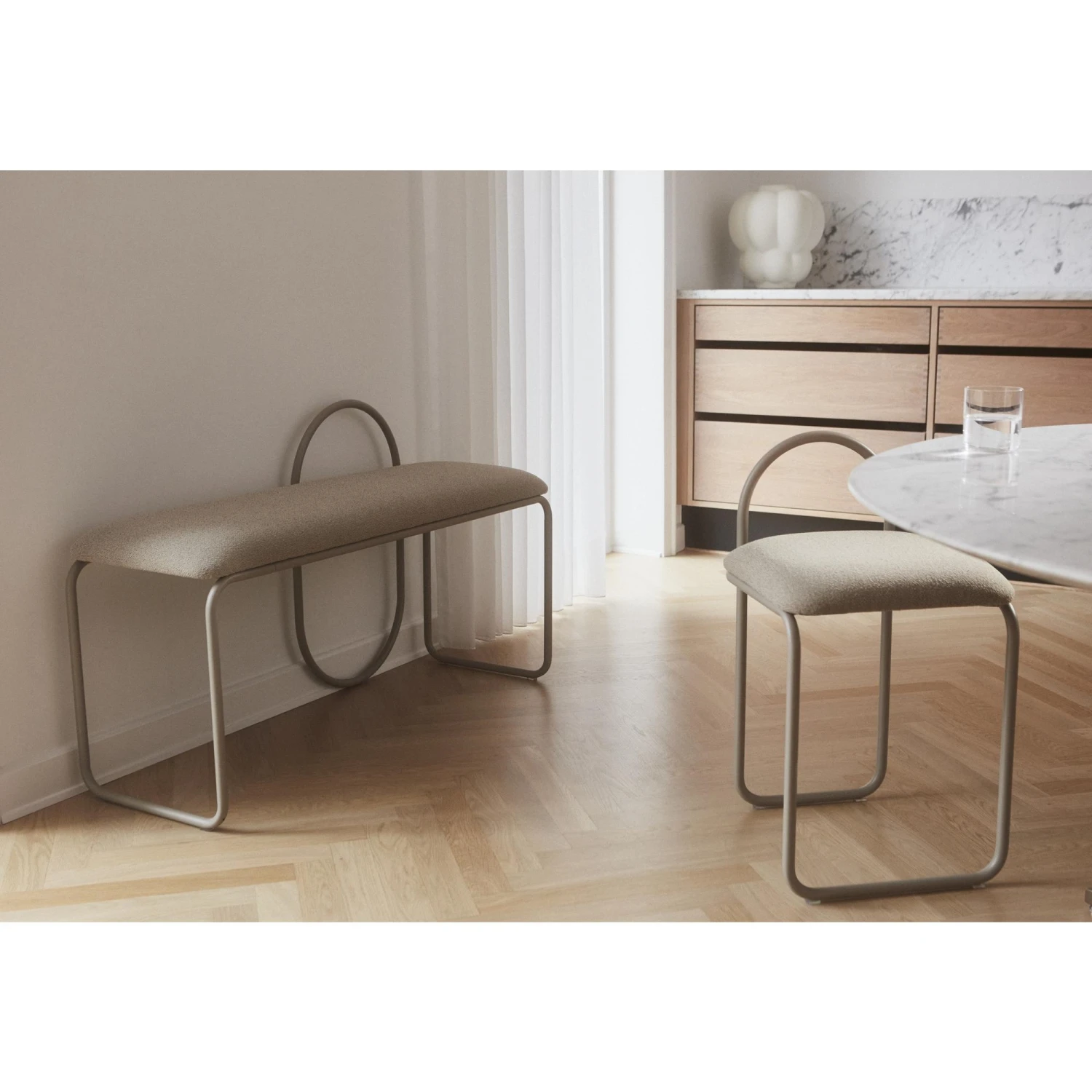 AYTM ANGUI Bench Taupe 7 AYTM ANGUI Bench Taupe - Image 5