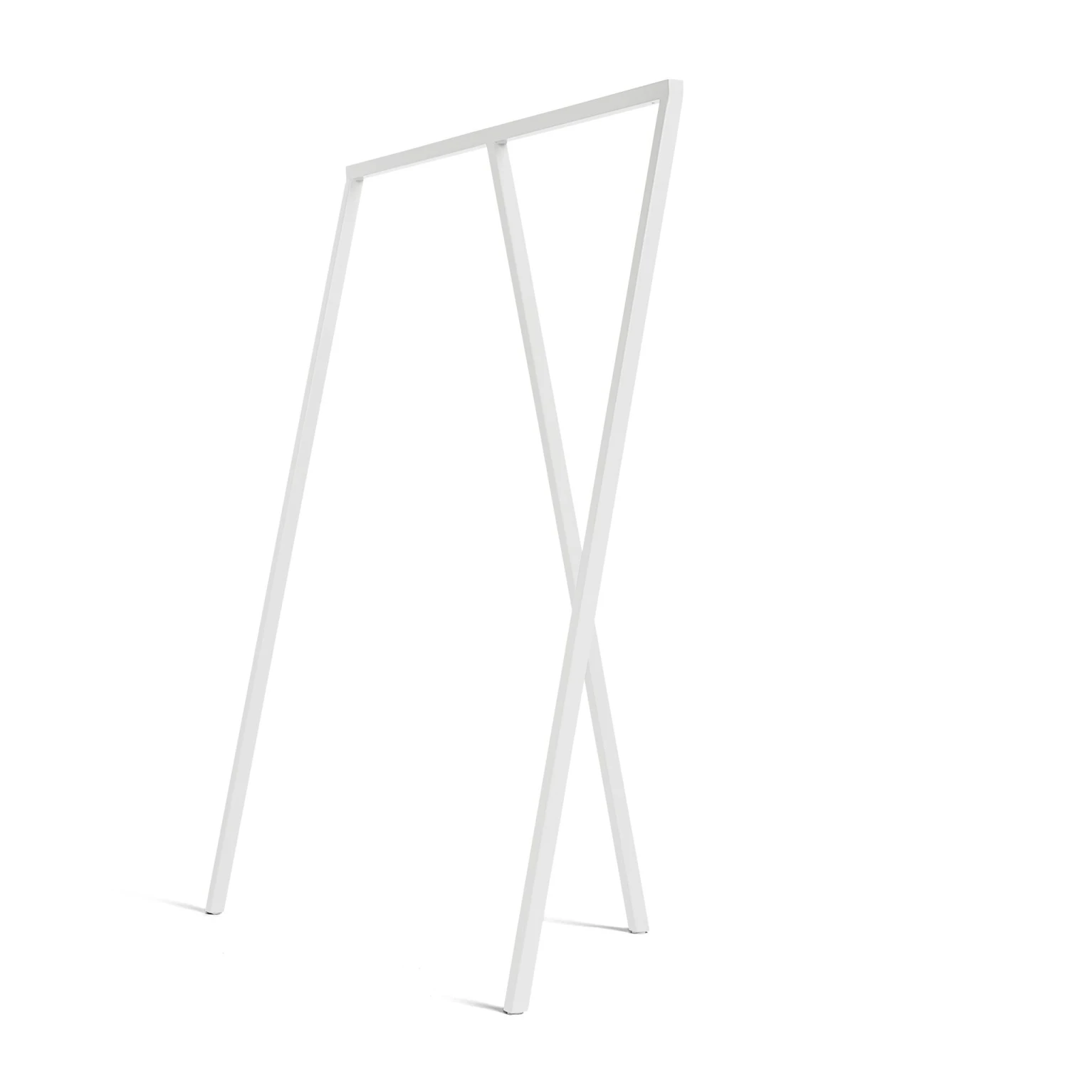 HAY Loop Stand Wardrobe Clothes Rack L130 X H150 White 3 HAY Loop Stand Wardrobe Clothes Rack L130 X H150 White