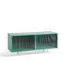 HAY Color Cabinet Dresser With Glass Doors Medium Dark Mint