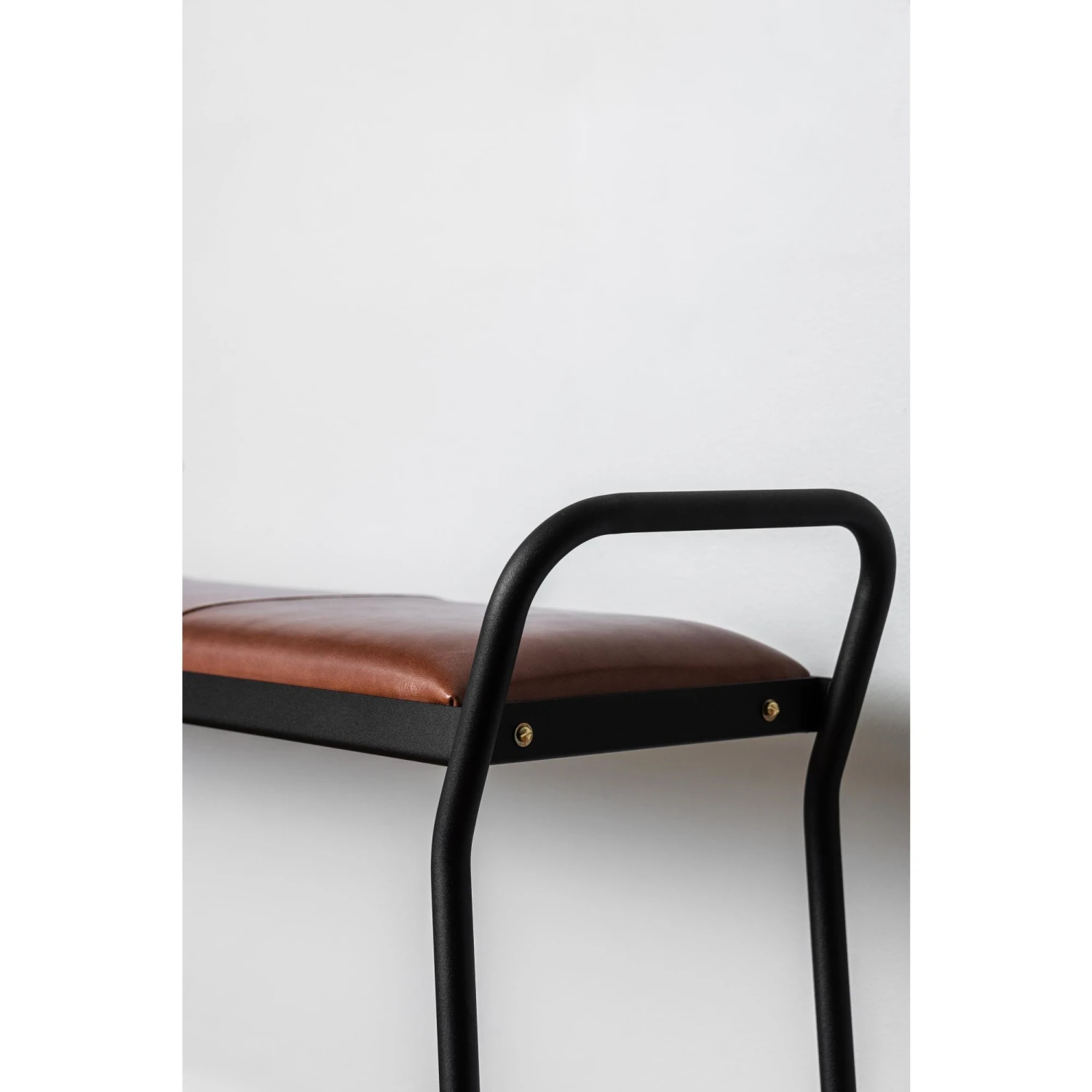 Maze Anytwo Bench Black/Cognac 5 Maze Anytwo Bench Black/Cognac - Image 3