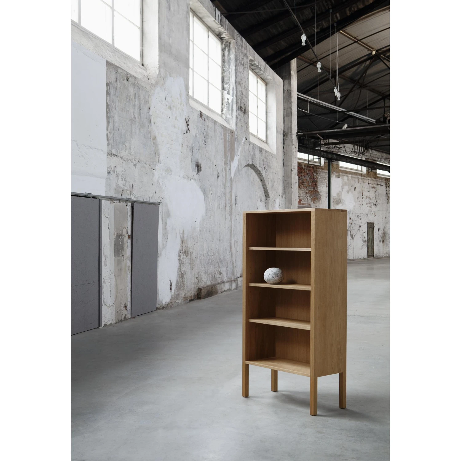 Nikari Arkitecture High Open Cabinet Oiled Oak 6 Nikari Arkitecture High Open Cabinet Oiled Oak - Image 4