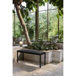 &Tradition Betty TK4 Bench Small Black -ferm LIVING || MONTANA Shop atd retail 2021 betty tk4 setago jh27 planter sc69 sc72 p