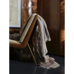 &Tradition Boomerang HM1 Armchair White Oiled Oak/Karakorum 003 12 &Tradition Boomerang HM1 Armchair White Oiled Oak/Karakorum 003 -ferm LIVING || MONTANA Shop atd retail 2021 boomerang hm1 collect cotton throw sc32 p