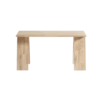 Muubs Angle Bench 90 Cm Oak Natural/white Oiled