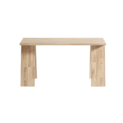 Muubs Angle Bench 90 Cm Oak Natural/white Oiled