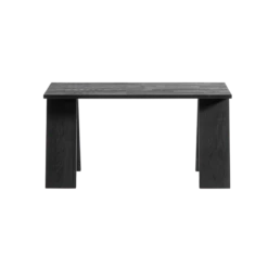 Muubs Angle Bench 90 Cm Oak Black Stained/oil