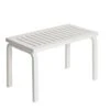 Artek 153 Bench Size W L72.5 Cm White Lacquered Birch 1 Artek 153 Bench Size W L72.5 Cm White Lacquered Birch -ferm LIVING || MONTANA Shop bench 153b white 533807 p