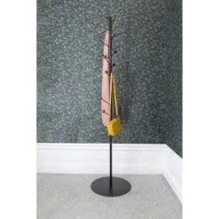 Maze Bill Floor Clothes Rack Black/ Brown -ferm LIVING || MONTANA Shop bill floor black stained ash clothes p