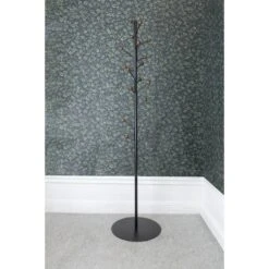 Maze Bill Floor Clothes Rack Black/ Brown -ferm LIVING || MONTANA Shop bill floor black stained ash empty p