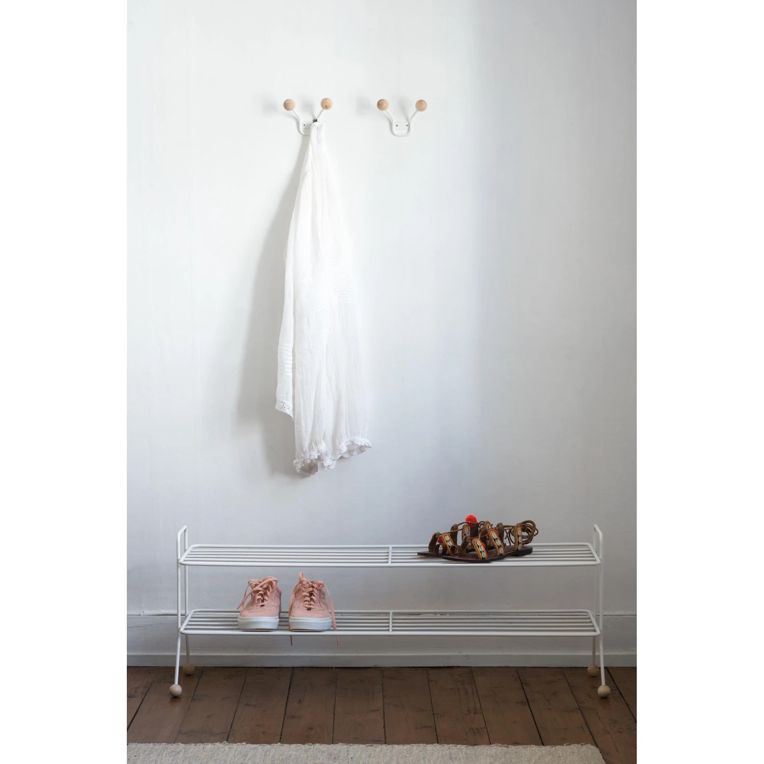 Maze Bill Shoe Rack Large White 5 Maze Bill Shoe Rack Large White - Image 3
