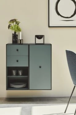 Audo Frame Cabinet 70 W. Door & 2 Shelves White -ferm LIVING || MONTANA Shop bylassen 12952 copy p 1