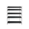 Muuto Compile Shelving System 3 Black -ferm LIVING || MONTANA Shop compile config 3 black med p