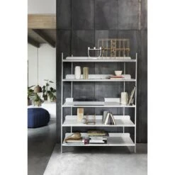 Muuto Compile Shelving System 3 Gray 8 Muuto Compile Shelving System 3 Gray -ferm LIVING || MONTANA Shop compile grey living five open grain med p