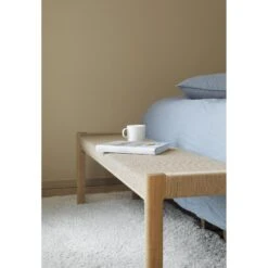 Nikari Linea Collection Detalji Bench Oiled Oak/Paper Yarn -ferm LIVING || MONTANA Shop detalji deti1 space 3 p